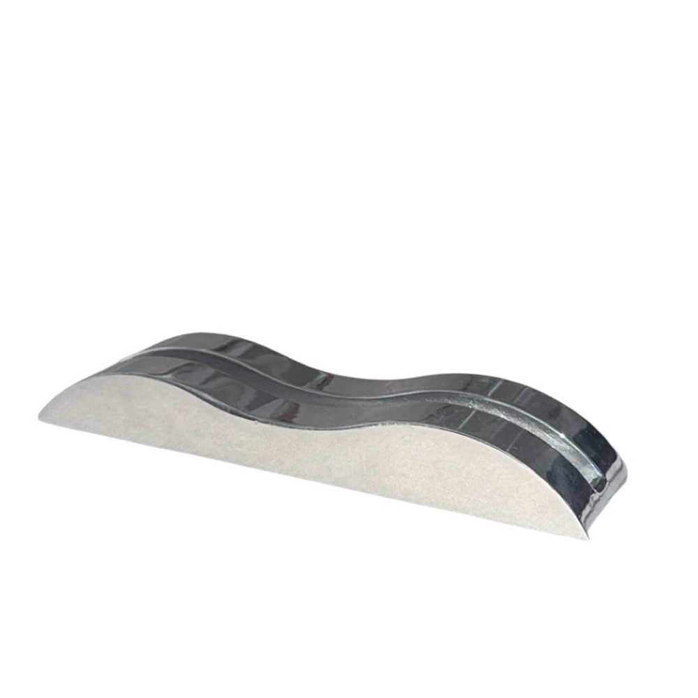 Nambe Wave By Karim Rashid 3050 Picture Photo Frame Stand Holder - Picture 5 of 10
